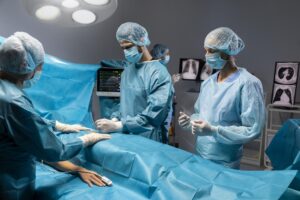 Sala de operaciones en Turquía